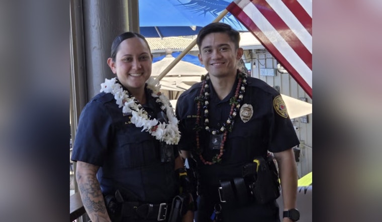 Kona Officers Commended for Defusing Brawl and Firearm Discovery and Nominated for Officer of the Year