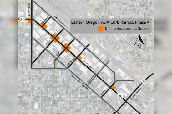 La Grande Braces for Sidewalk Drilling to Kickstart Major ADA Accessibility Project