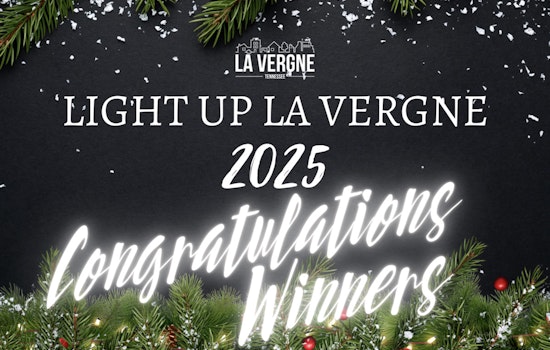La Vergne Illuminates with Holiday Spirit as "Light Up La Vergne" Winners Announced