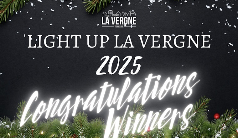 La Vergne Illuminates with Holiday Spirit as "Light Up La Vergne" Winners Announced