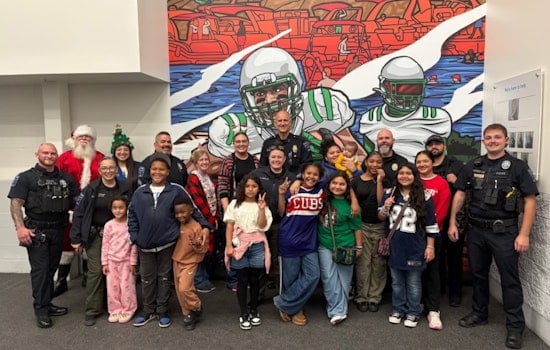 Lake Dallas Police Team Up with Walmart for Holiday "Shop With a Cop" Event to Bond with Community