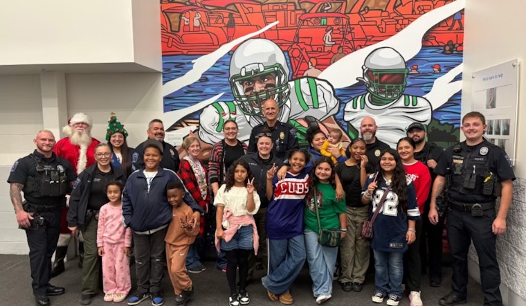 Lake Dallas Police Team Up with Walmart for Holiday "Shop With a Cop" Event to Bond with Community