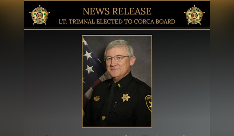 Lancaster County's Lt. Colie Trimnal Elected to Serve on CORCA Board to Combat Organized Retail Crime