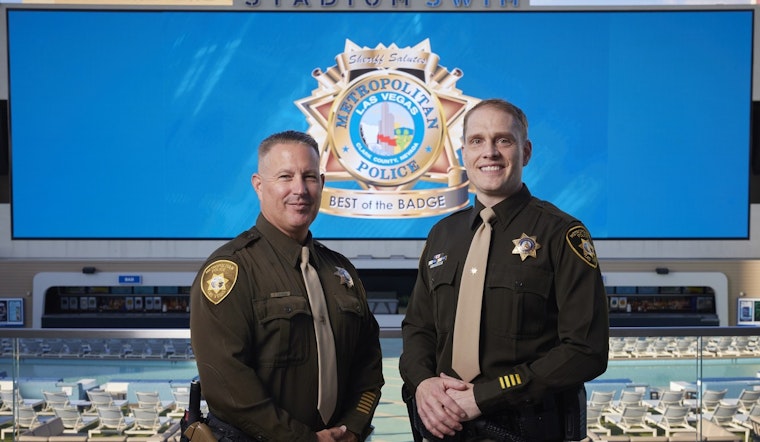Las Vegas Cops Lean Over Third-Floor Ledge in Daring Rescue