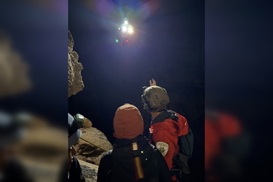 Las Vegas Police Search and Rescue Team Heroically Saves Stranded Climbers at Pine Creek
