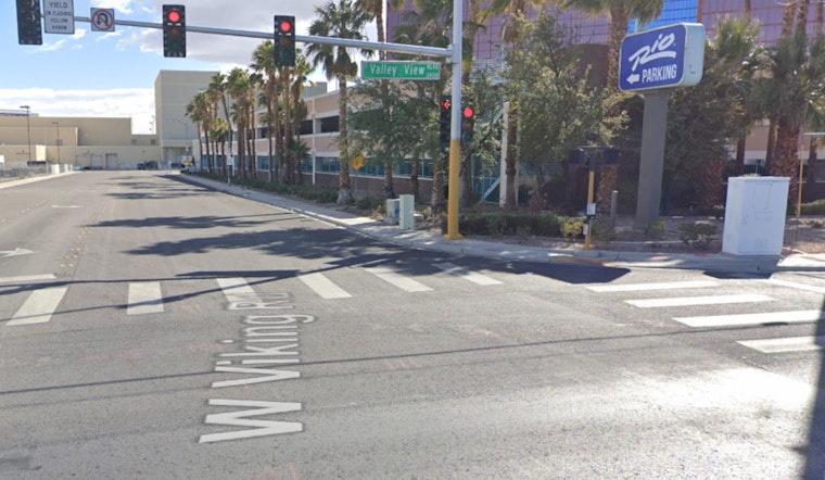 Las Vegas Rollover Crash on Valley View Blvd Leads to Road Closure Near Rio Hotel