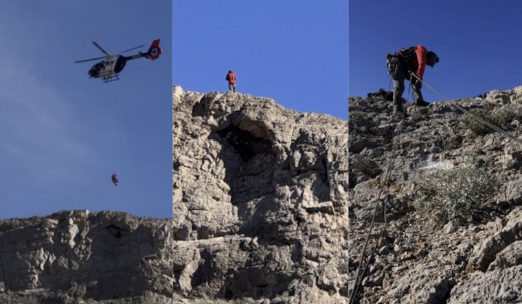 Las Vegas Search and Rescue Team Successfully Extracts Stranded Hikers from Lone Mountain Peril