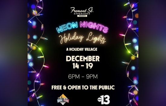 Las Vegas to Sparkle with "Neon Nights & Holiday Lights" Festivities at Fremont Street Experience