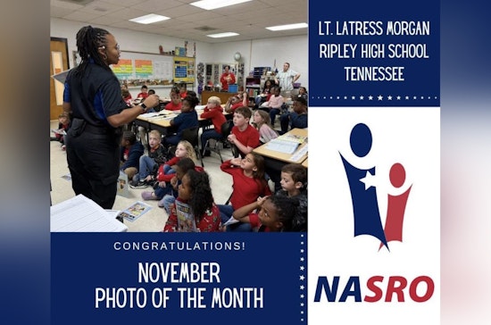 Lauderdale County Sheriff's Office Celebrates Lt. Morgan's Recognition by NASRO for Outstanding School Resource Officer Contributions