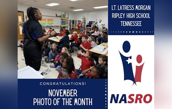 Lauderdale County Sheriff's Office Celebrates Lt. Morgan's Recognition by NASRO for Outstanding School Resource Officer Contributions