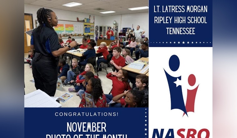 Lauderdale County Sheriff's Office Celebrates Lt. Morgan's Recognition by NASRO for Outstanding School Resource Officer Contributions