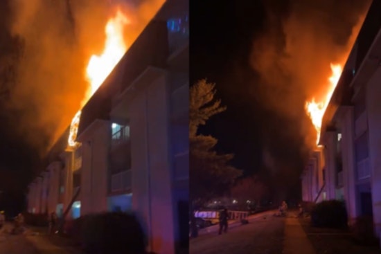 Laurel Apartment Fire Displaces 19 Families, Emergency Crews from Three Counties Respond to Blaze