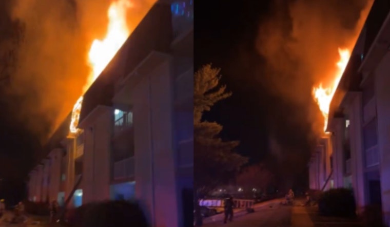 Laurel Apartment Fire Displaces 19 Families, Emergency Crews from Three Counties Respond to Blaze