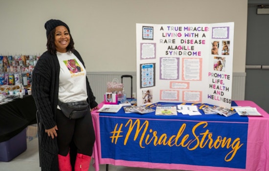 Lawrence Mother Champions Awareness for Rare Alagille Syndrome at Fort Ben Winter Market