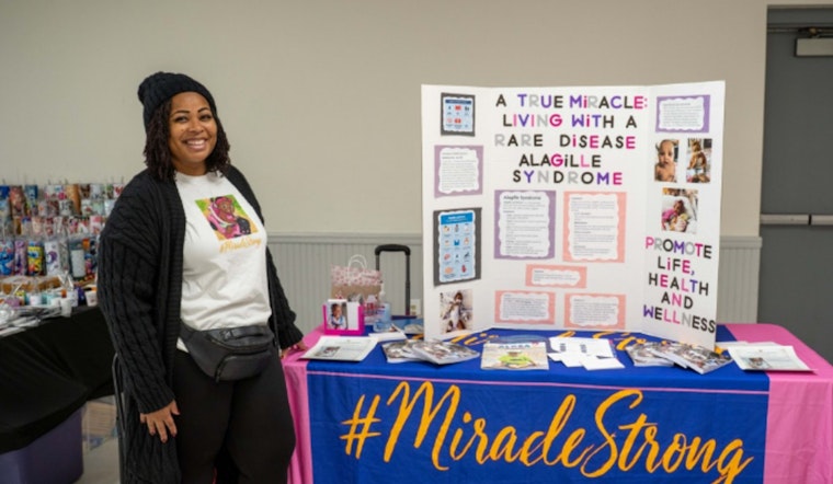 Lawrence Mother Champions Awareness for Rare Alagille Syndrome at Fort Ben Winter Market