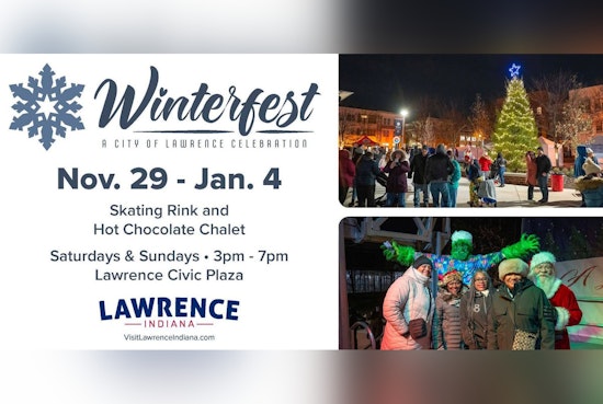 Lawrence Welcomes Winterfest Skating Rink & Hot Chocolate Chalet for Community Fun and Charity
