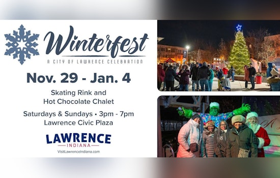 Lawrence Welcomes Winterfest Skating Rink & Hot Chocolate Chalet for Community Fun and Charity