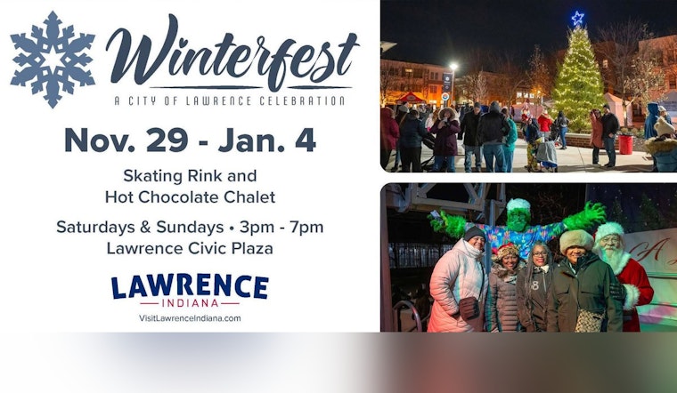 Lawrence Welcomes Winterfest Skating Rink & Hot Chocolate Chalet for Community Fun and Charity