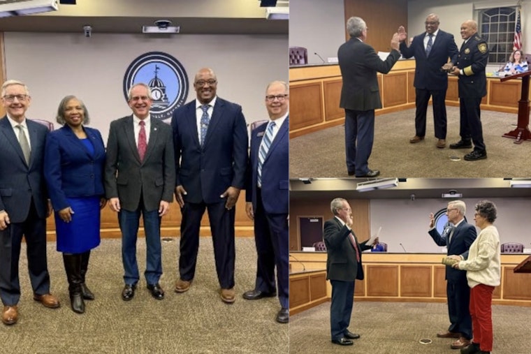 Lawrenceville City Council Welcomes Two New Members, Retired Journalist Randy Travis and Sheriff's Major Bryant Harris