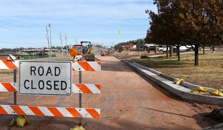 Lawton Announces SW 38th Street Closure in January for Road Improvements, T&G Construction to Lead Project
