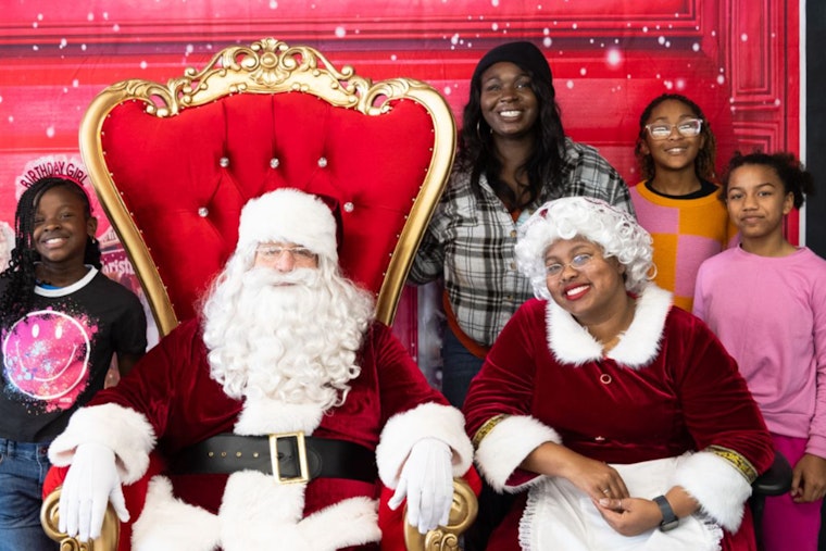 Lawton's Patterson Center Transforms into Willy Wonka Wonderland for Breakfast with Santa Event