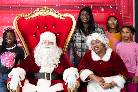 Lawton's Patterson Center Transforms into Willy Wonka Wonderland for Breakfast with Santa Event