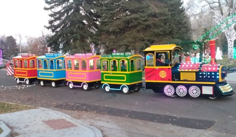 Layton City Unveils Dunkin Express Train Ride for a Festive Journey Through Lights Before Christmas Display