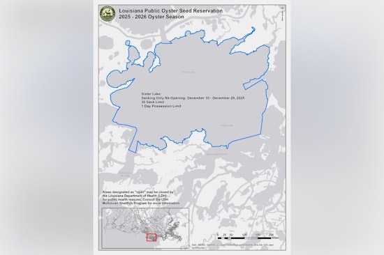 LDWF Announces Seasonal Reopening of Oyster Harvesting in Sister Lake with Strict Regulations for Sustainability