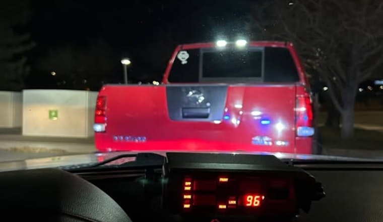 Littleton Police Arrest Impaired Driver Speeding at 96 mph in 50 mph Zone Ahead of Holiday Season