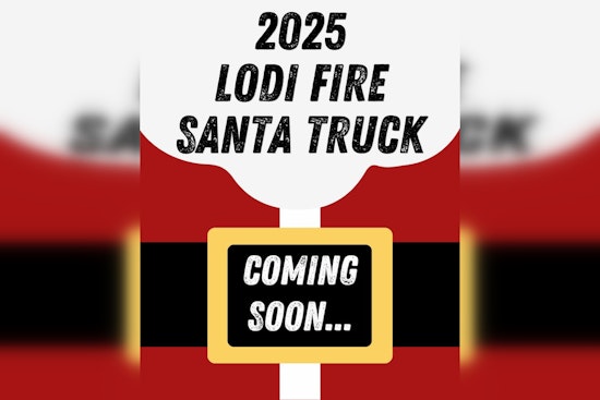 Lodi Fire Department Launches Festive Santa Ride and Charity Drive to Support Local Families