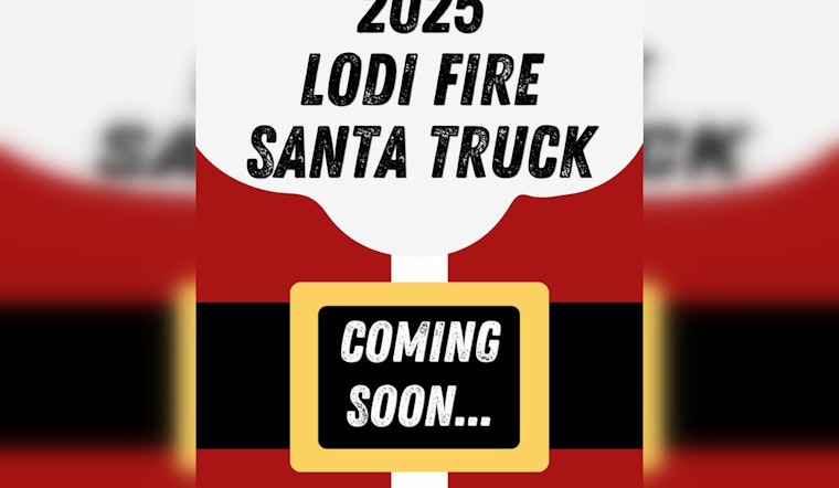 Lodi Fire Department Launches Festive Santa Ride and Charity Drive to Support Local Families