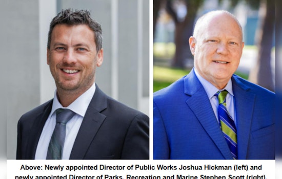 Long Beach Welcomes New Leadership: Joshua Hickman and Stephen Scott Appointed as Heads of Public Works and Parks, Recreation & Marine