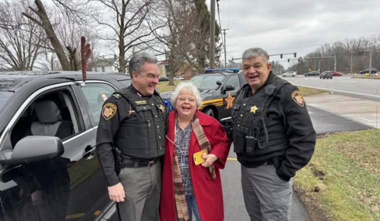 Lorain County Sheriff's Office Spreads Holiday Cheer, Gifts Motorists Gas Cards Instead of Tickets