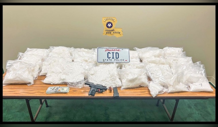 Louisiana State Police Crack Down on Meth Trade with Major Seizure in Calcasieu Parish