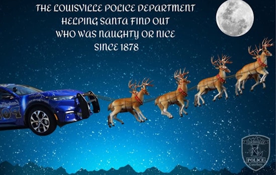 Louisville, Colorado Embraces Small-Town Holiday Spirit, as Celebrated in Local Police Department's Poetic Social Media Post