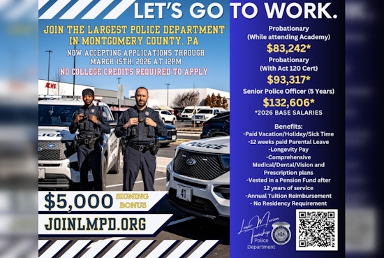 Lower Merion Police Department Seeks New Recruits to Serve the Community