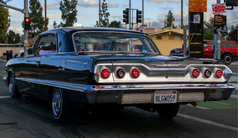 Lowriders, Santa And A Trunkful Of Toys Take Over Fox Plaza