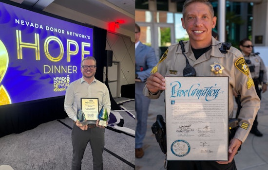 LVMPD Honored for Commitment to Organ Donation at Annual Hope Dinner