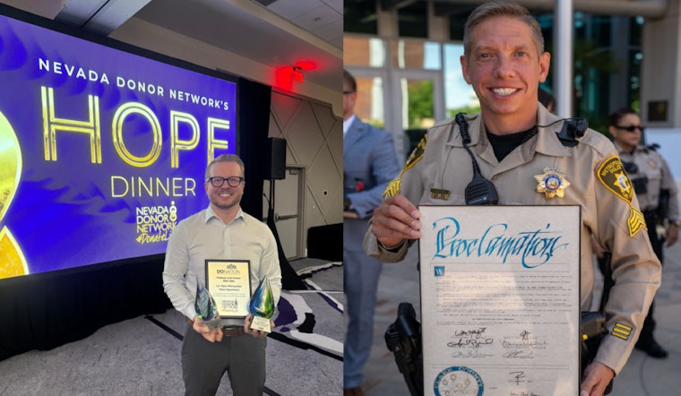 LVMPD Honored for Commitment to Organ Donation at Annual Hope Dinner