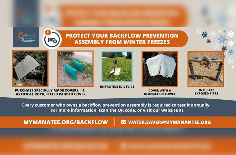 Manatee County, FL Urges Residents to Insulate Plumbing Ahead of Freezing Temps