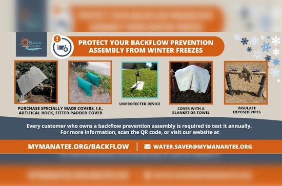 Manatee County, FL Urges Residents to Insulate Plumbing Ahead of Freezing Temps