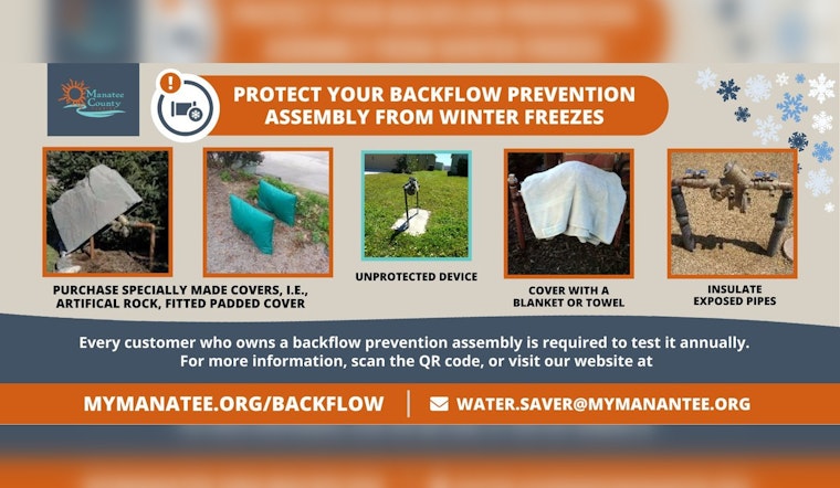 Manatee County, FL Urges Residents to Insulate Plumbing Ahead of Freezing Temps