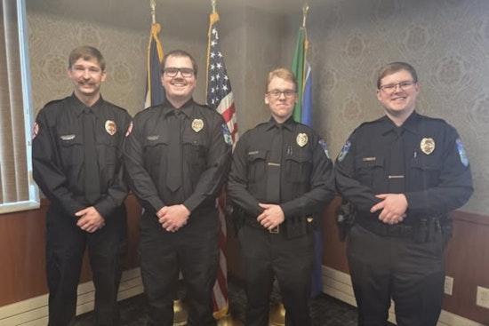 Mankato Welcomes New Officers and Celebrates Promotions at Oath of Office Ceremony