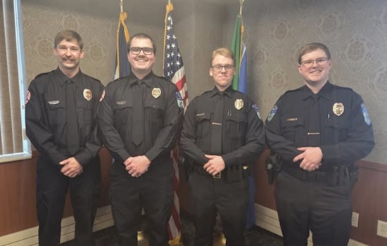 Mankato Welcomes New Officers and Celebrates Promotions at Oath of Office Ceremony