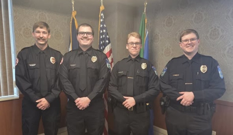 Mankato Welcomes New Officers and Celebrates Promotions at Oath of Office Ceremony