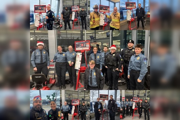 Mankato's First Responders Embrace Holiday Spirit by Volunteering as Salvation Army Bell Ringers