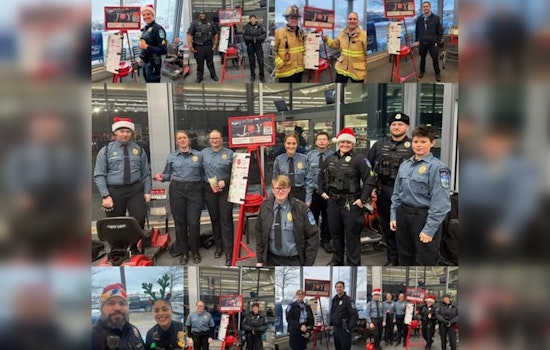 Mankato's First Responders Embrace Holiday Spirit by Volunteering as Salvation Army Bell Ringers