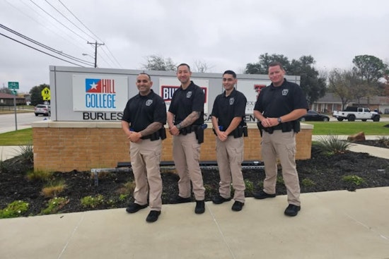 Mansfield PD Celebrates New Cadets Enrolling at Hill College's Basic Police Academy