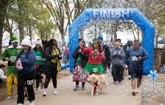 Mansfield Runners Embrace Winter Cheer at the 2025 Snowman Run Supported by Methodist Mansfield Medical Center