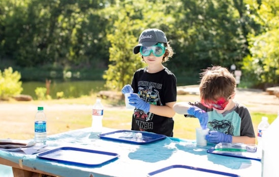 Mansfield's Oliver Nature Park Presents Winter Chemistry Event with Artificial Snow Fun